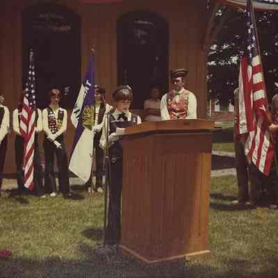 Bicentennial Celebration at the Old Station.