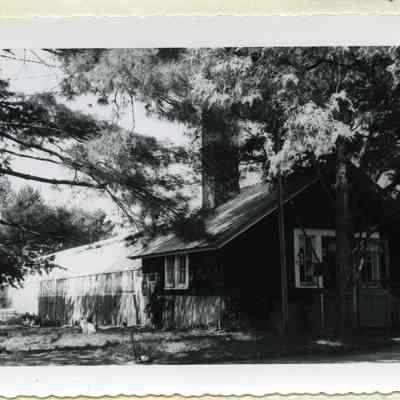 Two photographs of Havemeyer House greenhouse in Mahwah, NJ