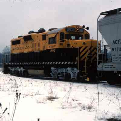 New York, Susquehanna, and Western #1802 in Wyckoff, NJ