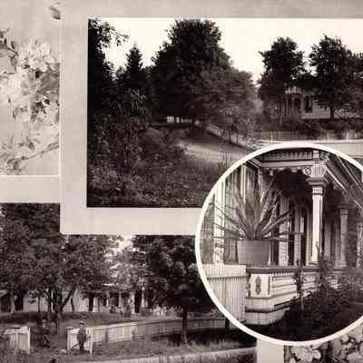 Ground and gardens of Miller Mansion