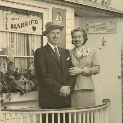 Isabel and Jim Hudson in Atlantic City (October 6, 1956)