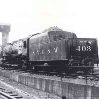 NYO&W #43 at Engine Terminal