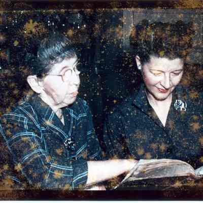 Annie Carpenter Winter and Lillian Boyce