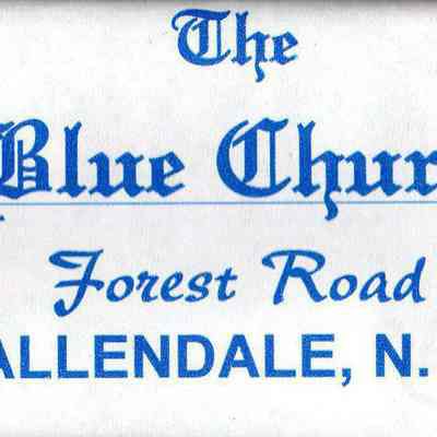 The Blue Churn Caption