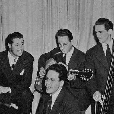 Les Paul, Don Ameche, Clint Nordquist, unknown
