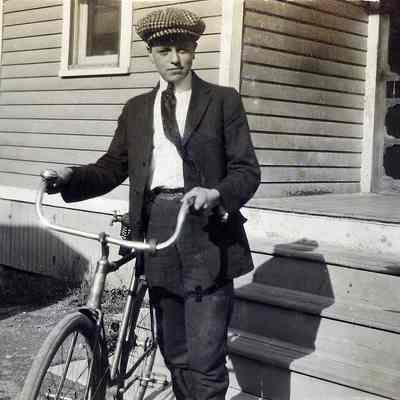 Album Owner with Bike: Origformat: Artifact
