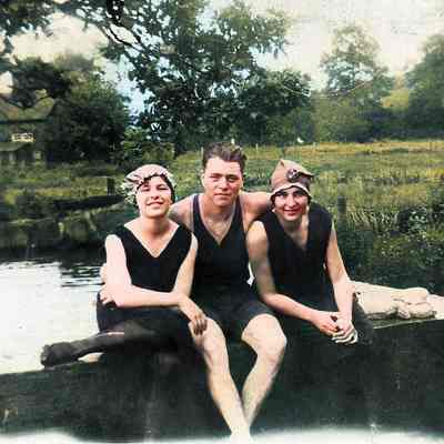 At Wanamaker Pond: Origformat: Print-Photographic
