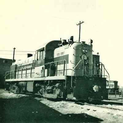 Erie Lackawanna #901 in Yard
