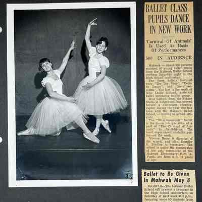 Darlington School of Ballet: teenage dancers of the 1958-59 Season
