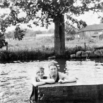 Album owner at Wanamakers POnd: Origformat: Print-Photographic