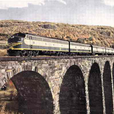 Erie Lackawanna #832 at Starucca Viaduct