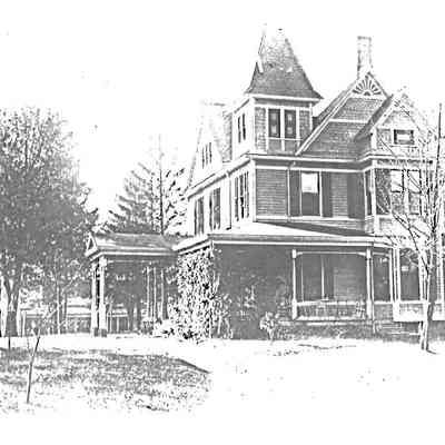 Photocopy of unkown house 1904: Origformat: Artifact