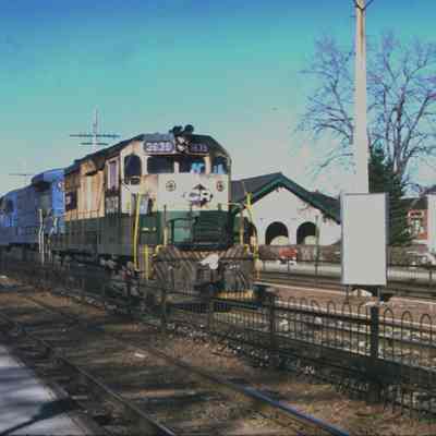 Conrail #3639 at Ridgewood Station, NJ