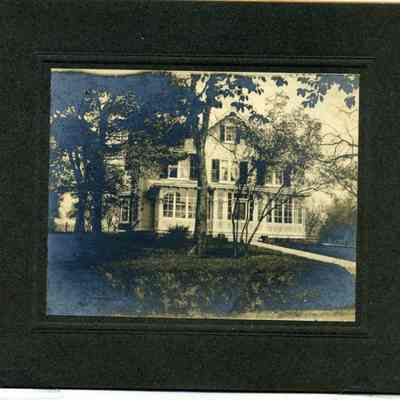 Postcard of Bonnie View, Ramsey residence of E.F. and Cornelia Carpenter