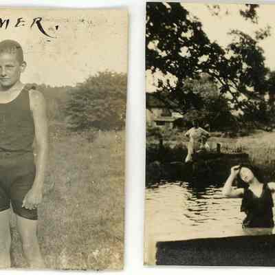 The Swimmer: Origformat: Print-Photographic