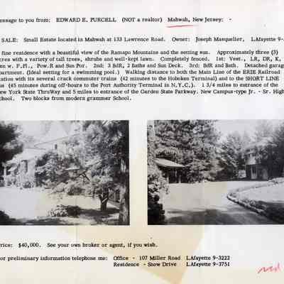 133 Lawrence Road in Mahwah, NJ