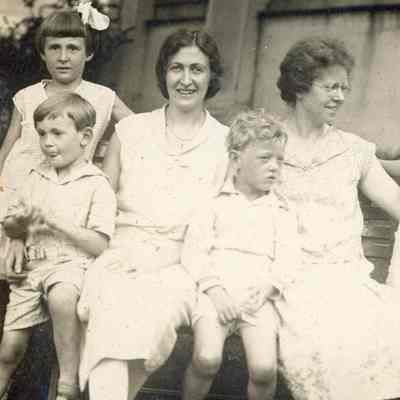 Freda Young, Alta Young in center.