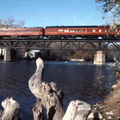 Excursion Train at the Ramapo River Bridge