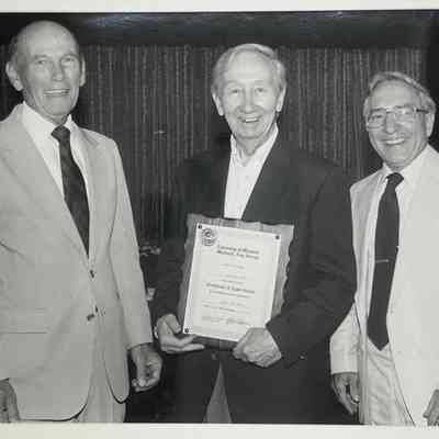 Bill McCutchen Receiving Award