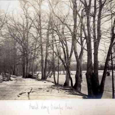 Road along Ramapo River