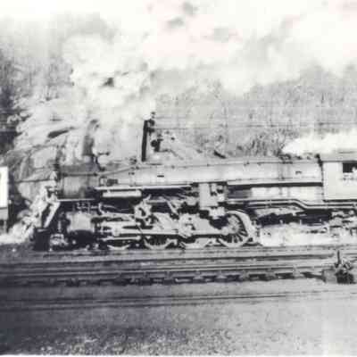 Erie #3342 on Freight