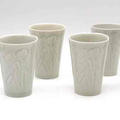 Set of Six Tumblers | Ensemble de six gobelets