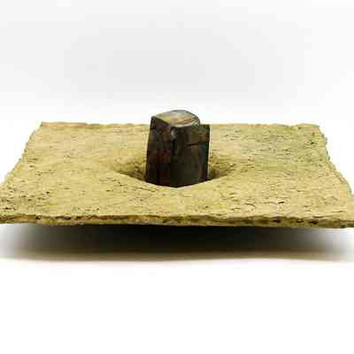 Raku Tray with Box | Plateau en raku avec boîte