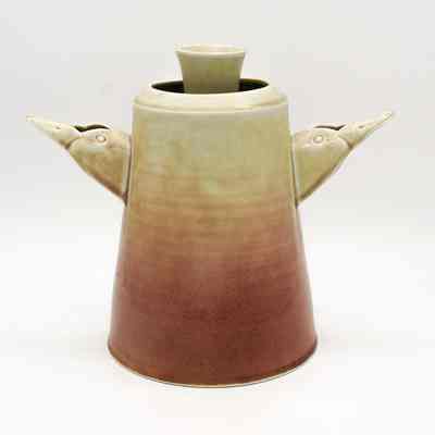 Duck Head Flower Vase | Vase à fleurs avec deux têtes de canard