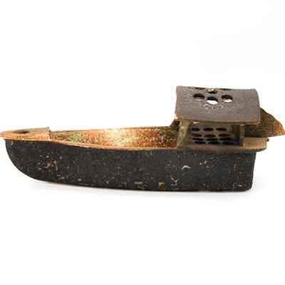 Flower Boat | Porte-fleurs en forme de bateau