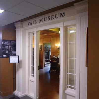 Original Front Door From Bigelow Farmhouse/Vail Mansion (Museum Entrance Door) (285)