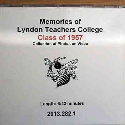 Memories of Lyndon Teachers College - Class of 1957 - DVD - Back Cover