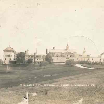 T.N. Vail Res. Speedwell Farms Lyndonville VT. - Circa 1913 - Real Photo Postcard - from the David & Beth Kanell Collection