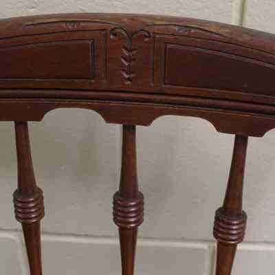 Detail of chair back: Photo by Michael Thurston
