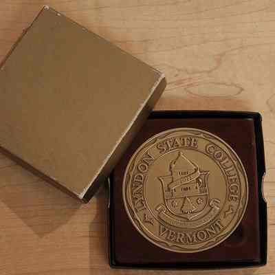 Lyndon State College Service Award Medallion (253)