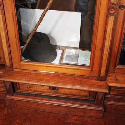 Trophy case showing bottom detail