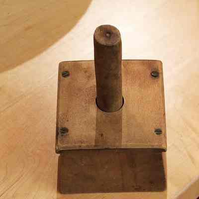 Wooden butter mold