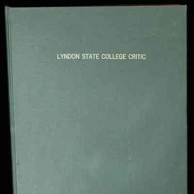 Lyndon State College Critic-Bound Volume Of Issues (1 of 4)