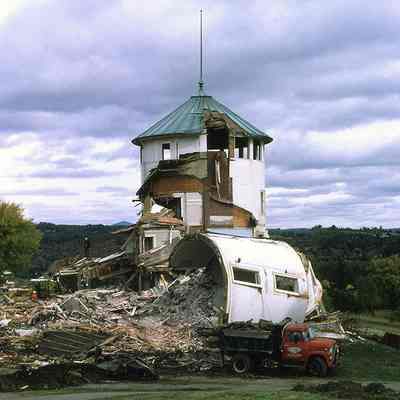 The towers come down, fall 1974