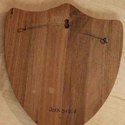 Marion Keniston Dane's 1984 Lyndon State College Distinguished Alumni Award, back view
