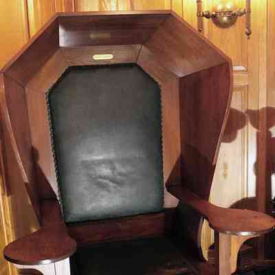 Custom Made Hooded Armchair # 1 (9)