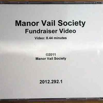 Manor Vail Society Fundraiser Video - 2011 - Back cover