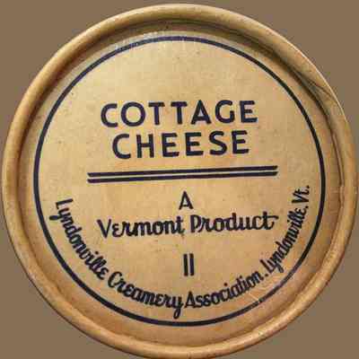 Speedwell Farms - Lyndonville Creamery container - lid