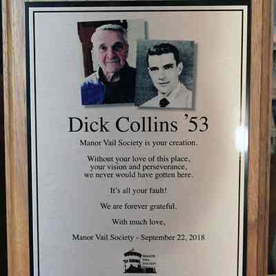 Dick Collins ’53 Commemorative Plaque
