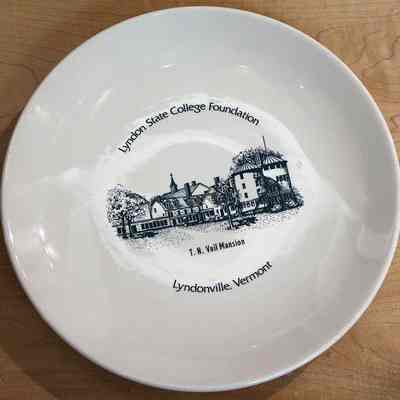 Lyndon State College Foundation Ceramic Plate (680)