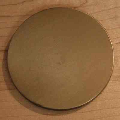 Lyndon State College Service Award Medallion - back view