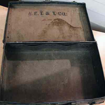 New England Telephone Company Tool Suitcase - Inside View