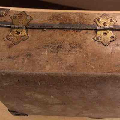 New England Telephone Company Tool Suitcase - Back View