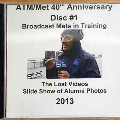 DVD: 2013 ATM/MET 40th Anniversary Disc 1 - Meteorology (577)