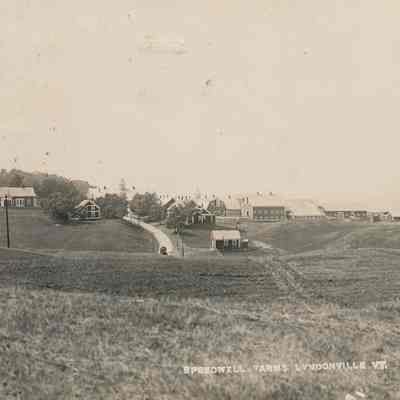 Speedwell Farms Lyndonville, VT - Circa 1914 Postcard - from the David & Beth Kanell Collection