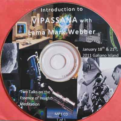 Introduction to Vipassana : two talks on the essence of insight meditation / with Lama Mark Webber